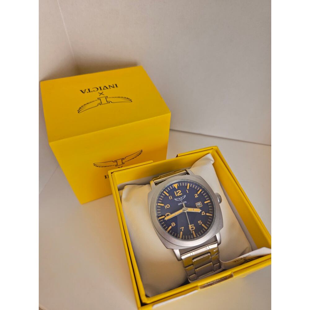 Specialty I by Invicta 69631 44mm Blue Dial Stainless Steel Watch New in Box - Picture 9 of 9